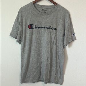 Champion Gray Short Sleeve T-Shirf